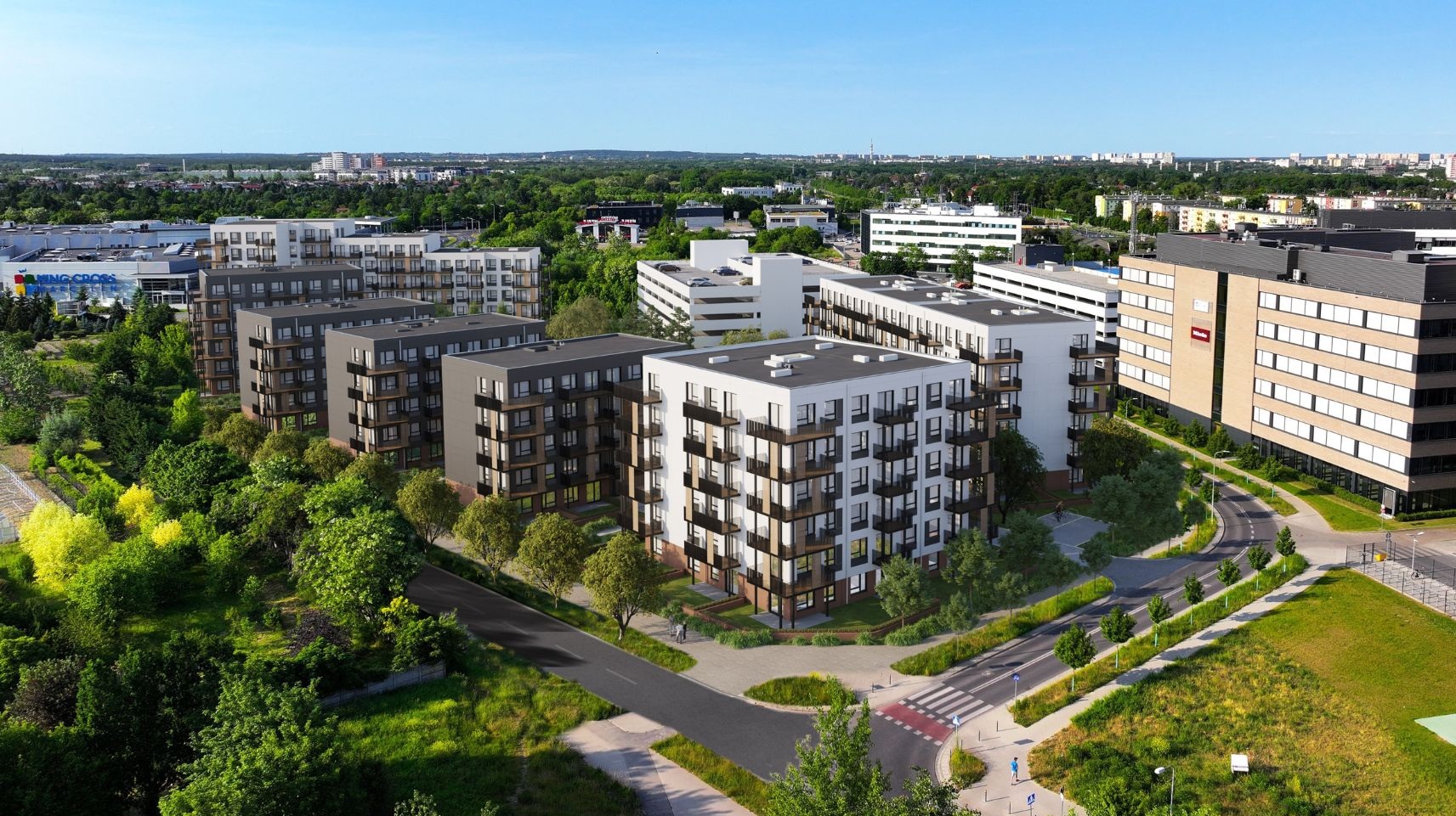 Pastelowo housing estate in Poznań