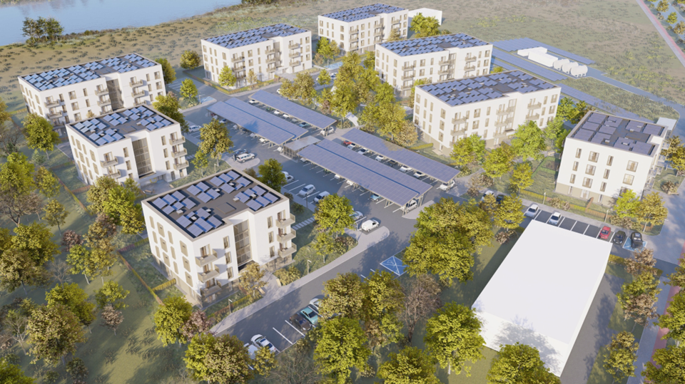 Housing estate in Śrem