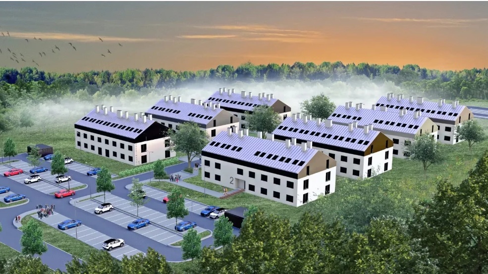 Residential development in Będzin