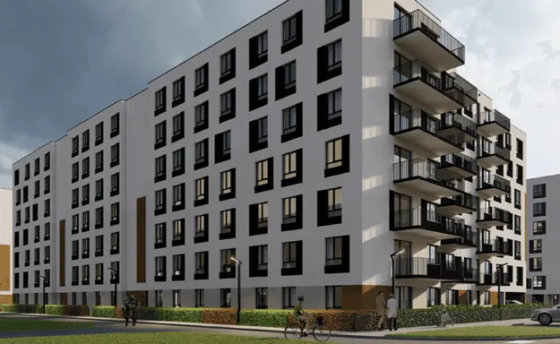 AFI Home Metro Zach&oacute;d przy ul. Lazurowej w Warszawie (deweloper: AFI Poland)