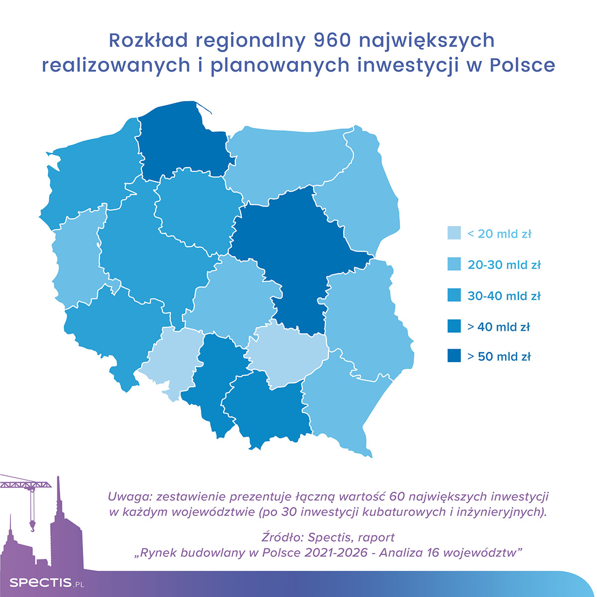 680 mld zł na realizację blisko 1000 największych inwestycji w Polsce